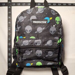 Vibedration Hydration Backpack w/o bladder - Blue/Green Vinyl type - Used Vibedration hydration backpack - Gem main image 4